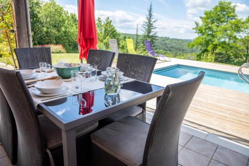 Πισίνα στο ή κοντά στο Eco-Lodge Étoile de Jor