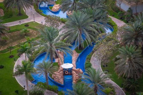 Zahrada ubytování Dukes The Palm Dubai Hotel