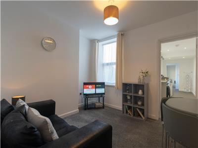 Ruang duduk di Lower Ashby Apartments
