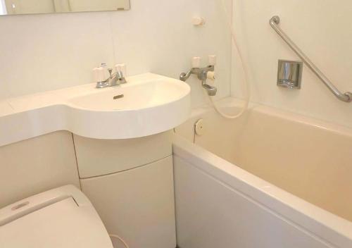 Koupelna v ubytování APA Hotel Miyazaki Nobeoka Ekimae