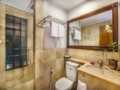 Kylpyhuone majoituspaikassa Puncak Pass Resort