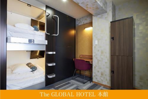 グローバル ホテル 東京にあるバスルーム