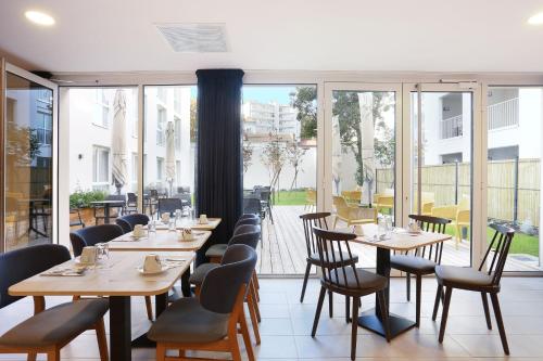 En restaurant eller et andet spisested på Odalys City Toulouse Centre Compans Caffarelli