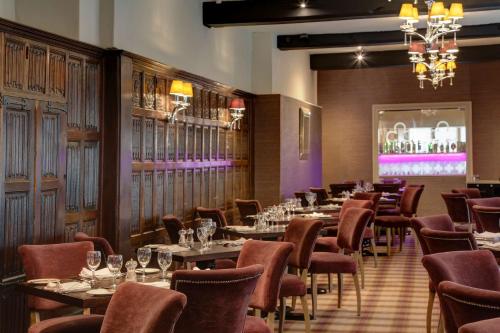 Ruang duduk di The Swan Hotel, Wells, Somerset - The Coaching Inn Group