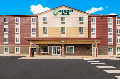 a rendering of a wyncote office building at WoodSpring Suites Missoula in Missoula