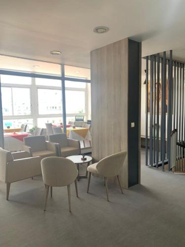 Posezení v ubytování Hotel Nina