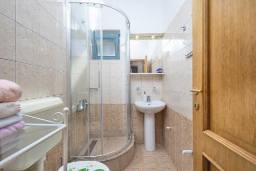 Kúpeľňa v ubytovaní Apartments Lapida