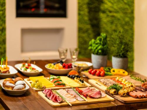 Comida en el bed and breakfast o alrededores