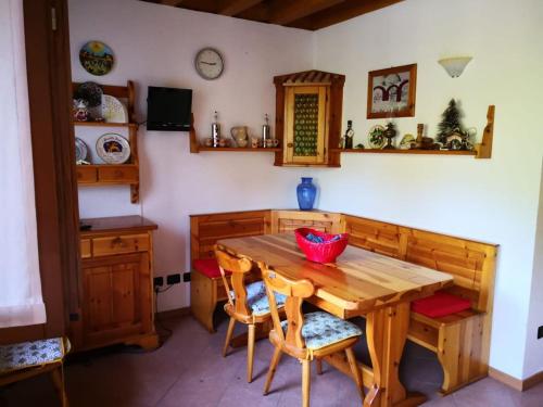 Posezení v ubytování Residence La Pineta