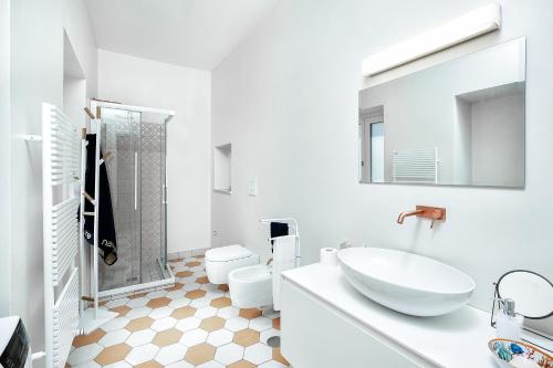 Bilik mandi di Amalfi Centre Flats