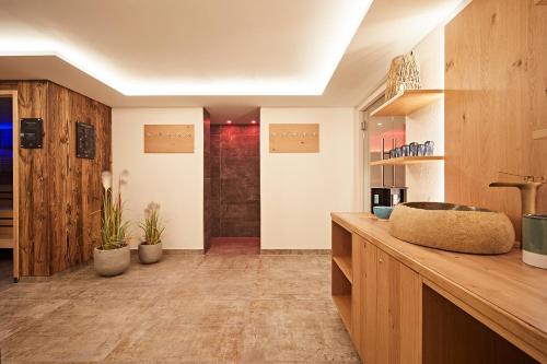 Η κουζίνα ή μικρή κουζίνα στο Landhotel Mohren