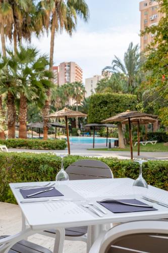 Κήπος έξω από το Melia Benidorm