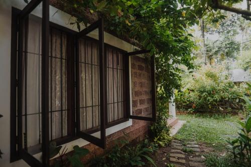 Κήπος έξω από το Villa Akasa