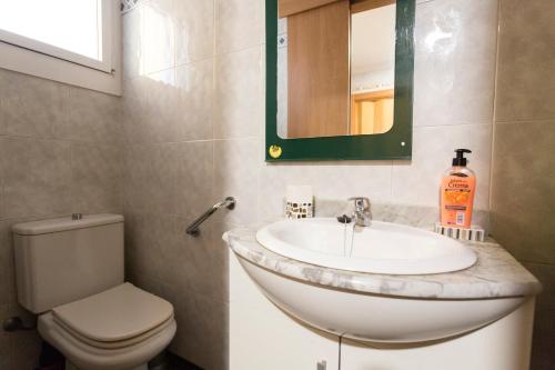 Bilik mandi di Apartamento Céntrico III