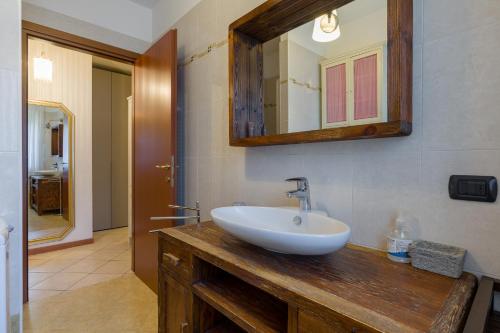 Koupelna v ubytování Le Volpi in città