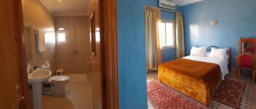 Ванная комната в Hotel Marmar
