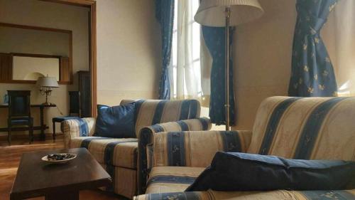 Χώρος καθιστικού στο Tornabuoni La Petite Suite