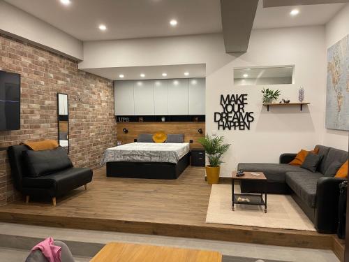 Posezení v ubytování Lagos Bay & Sea View Apartment