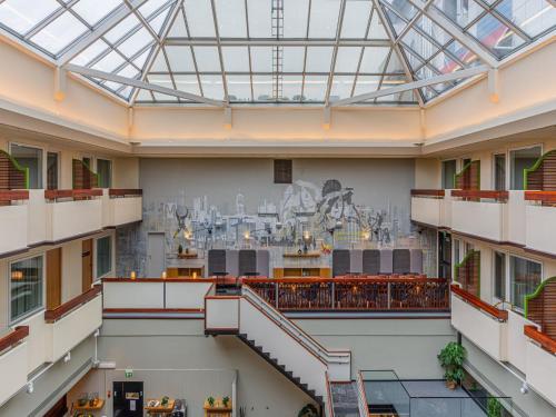 an image of a large building with a glass ceiling at Original Sokos Hotel Vaakuna Mikkeli in Mikkeli