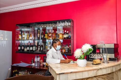 Boissons dans l'établissement ISIS Hôtel