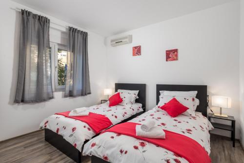 Postel nebo postele na pokoji v ubytování Apartment Nimar