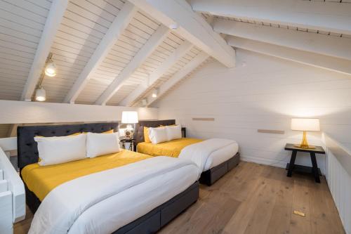 Ένα ή περισσότερα κρεβάτια σε δωμάτιο στο Snowcreek 1548