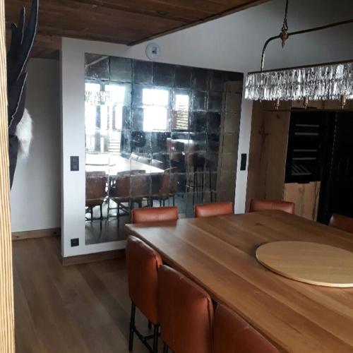 Η κουζίνα ή μικρή κουζίνα στο chalet Cocoa