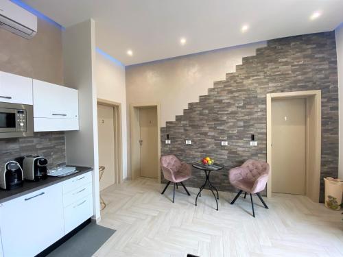 Köök või kööginurk majutusasutuses B&B De Nava Suite