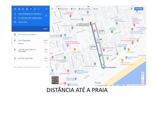 Πιστοποιητικό, βραβείο, πινακίδα ή έγγραφο που προβάλλεται στο Apartamento na praia