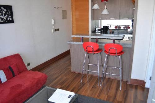 Una cocina o cocineta en My Aparts SCL