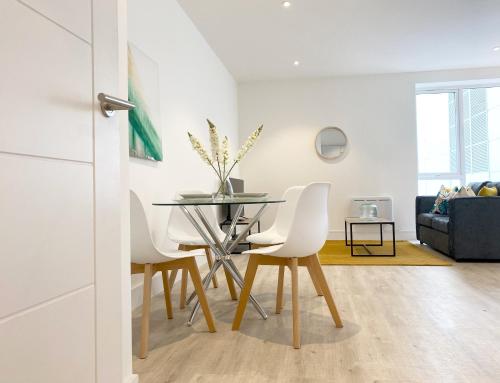 Χώρος καθιστικού στο Fleets Height Apartment Ten