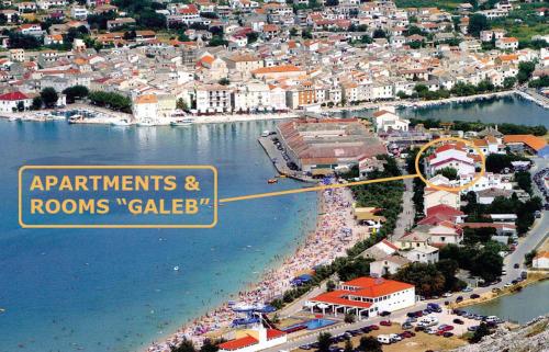 Apartments Galeb Pag - Beach