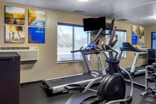 Γυμναστήριο ή/και όργανα γυμναστικής στο Comfort Inn & Suites North Aurora - Naperville