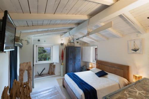 Postel nebo postele na pokoji v ubytování Hotel Al Convento