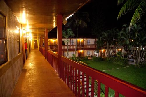Bangunan di mana terletaknya hotel