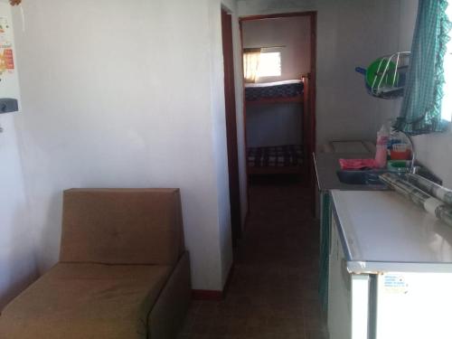 Una cocina o kitchenette en Complejo Miranieves, Se alquila casa para 3 personas en Miramar Costa Atlantica