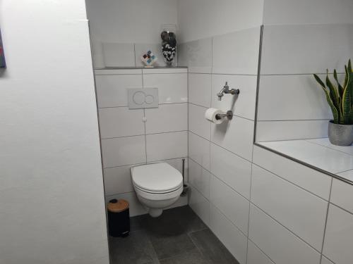 Koupelna v ubytování Gästeapartment Pfaff