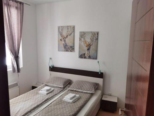 Katil atau katil-katil dalam bilik di APARTMENTS FOKA & SPA - 600m from Gondola ski lift