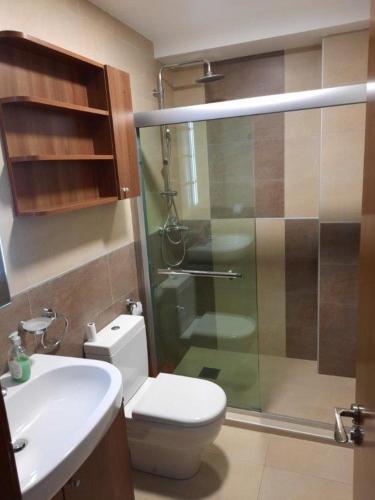 Bilik mandi di APARTMENTS FOKA & SPA - 600m from Gondola ski lift