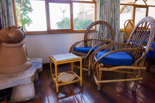 Гостиная зона в Hotel La Cupula