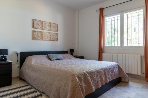 Postel nebo postele na pokoji v ubytování Villa Anja