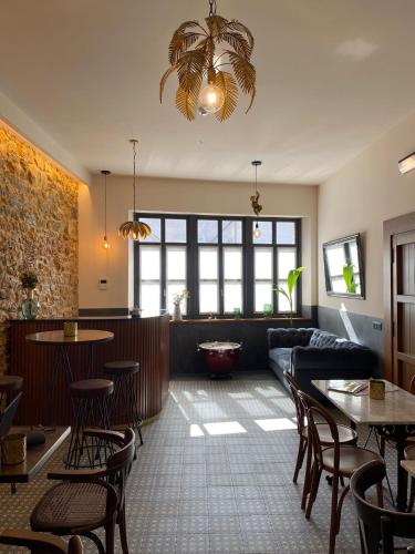 Гостиная зона в Apartamentos La Casina de los Músicos