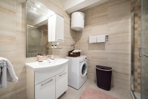 Koupelna v ubytování Luxury XXL Apartment