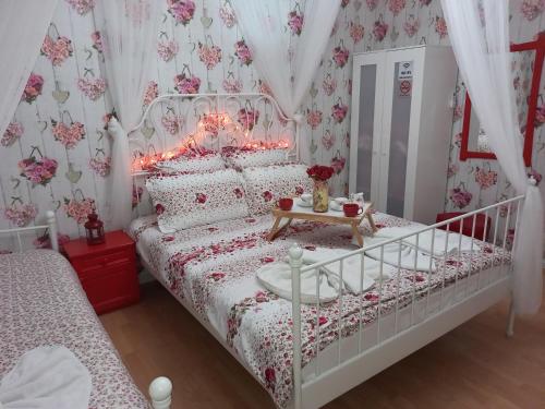Katil atau katil-katil dalam bilik di Guesthouse Jasmin