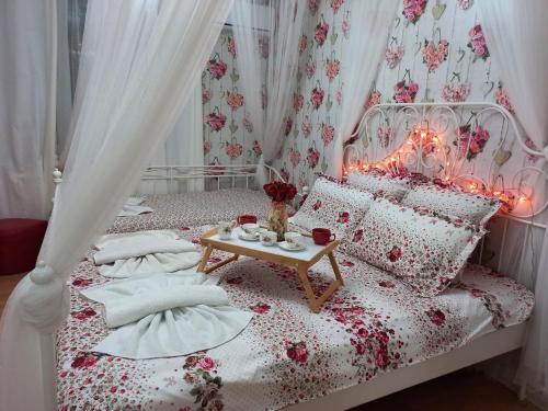 Katil atau katil-katil dalam bilik di Guesthouse Jasmin