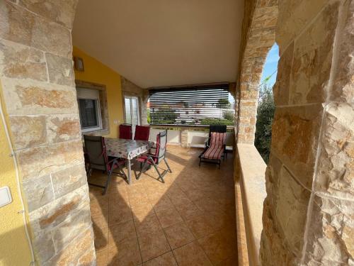 Χώρος καθιστικού στο Apartements Delfin Vir