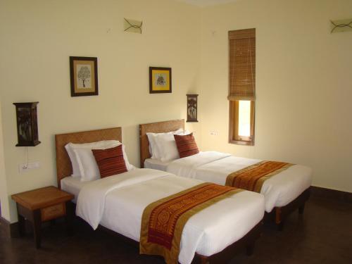 Posteľ alebo postele v izbe v ubytovaní Musa Jungle Retreat