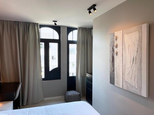 Posteľ alebo postele v izbe v ubytovaní 3 Room Luxury Design Apartment