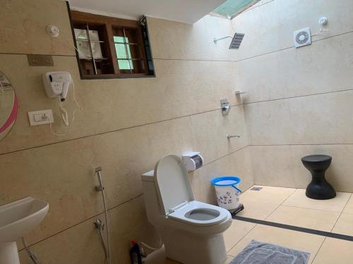 Vonios kambarys apgyvendinimo įstaigoje Nutmeg valley