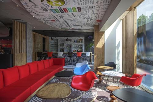 Un lugar para sentarse en Ibis Guadalajara Expo